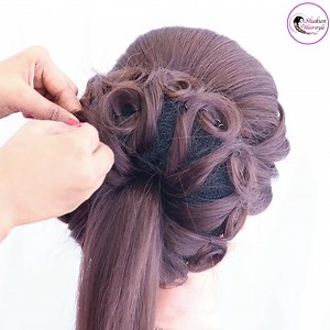 122K views · 5.5K reactions | Latest bridal hairstyle tutorial for beginners. | Magical Hairstyle | Facebook