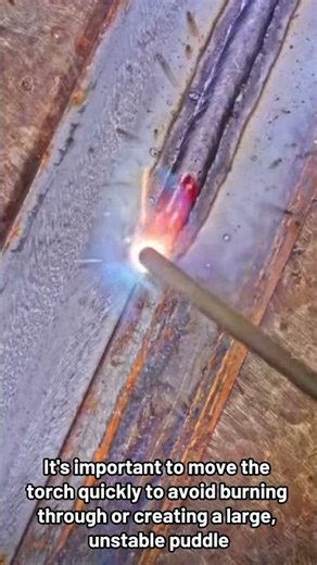 Think of the weld puddle as your canvas. For a clean, strong weld, consistency is key!