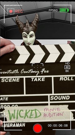 Witcheficent’s WICKED MOVIE Audition #wicked #wickedmusical #wicked #kidtimestorytime #kidshorts