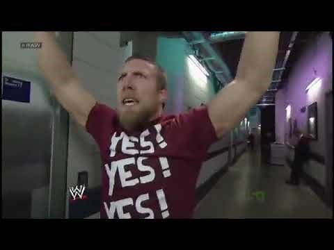 yes yes yes meme template WWE superstar Daniel Bryan