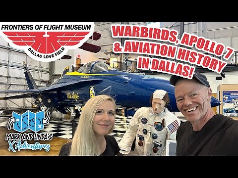 ✈️ Frontiers of Flight Museum Dallas: Walk Through - Warbirds, Apollo 7 & Aviation History! 🚀