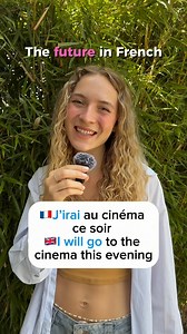 The future in French 🇫🇷😁 #french #speakfrench #languageschool #learningfrench #microteaching #frenchpronounciation #frenchcourse #frenchlesson #frenchgrammar #spokenfrench | Lylolingo