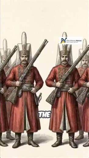Ottoman Empire History: The Corruption of the Janissary Corps ⚔️ (Elite Military) #Shorts