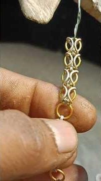 Mens's bracelet making at home