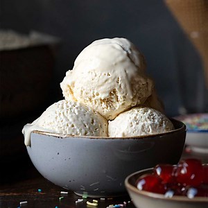 Homemade vanilla ice cream recipe without machine