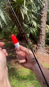 Using a foam bobber? Just thread your line through the slit, set the pegs to adjust depth, and you're ready to fish! Simple adjustments for better results. #anglerlife #fishingtips #takemefishing | Take Me Fishing
