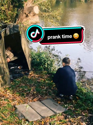fishing prank time #fishing #prank #treanding