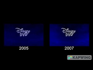 Disney DVD Logo Comparison