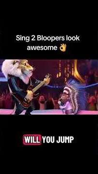 Sing 2 Bloopers look awesome 👌 #bloopers #sing2movie