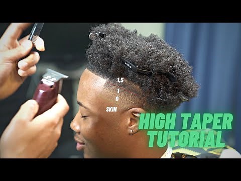 HIGH TAPER TUTORIAL | EASY TO FOLLOW | STEP BY STEP