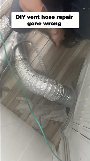 DIY Vent Hose Install This Is CRAZY Hard!