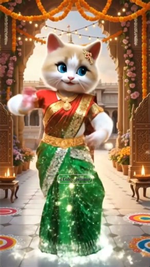 Cute Cat Dance 🥰#cutekitten #cutecat #catlover #persiancat #petlovers #pets #viral #shorts