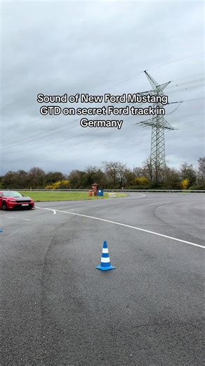 Ford Mustang GTD sound #cars #ford #mustanggtd #track #sound