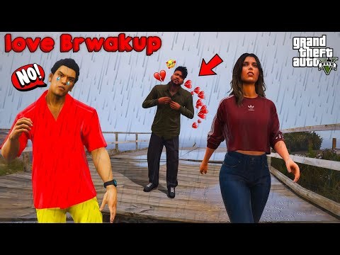 Franklin's Love Breakup from Beach Side | Franklin Crying In GTA 5!