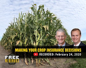 Making Your 2020 Crop Insurance Decisions Webinar - Center for Commercial Agriculture