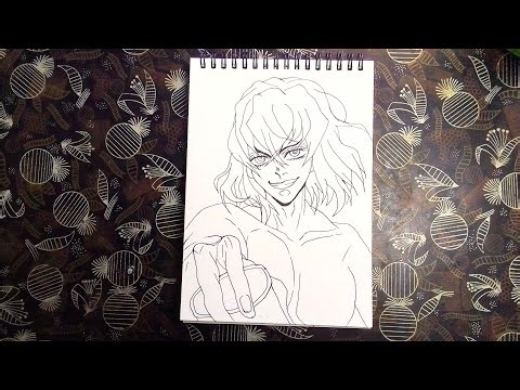 Inosuke Drawing With Pencil Colours #demonslayer #inosuke #coloring​ #animeart​