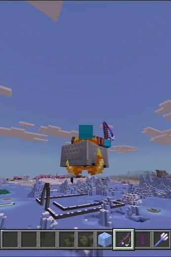 New grappling hook unlocked; Minecraft bedrock commands