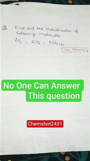 “99% Students Fail This Question 😱 | Advanced Chemistry Challenge”