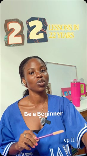 Dzifianu Afi 🫧 | lesson 11 - be a beginner it seems like everyone wants to be an expert these days, especially on social media. but I’ve come to learn... | Instagram