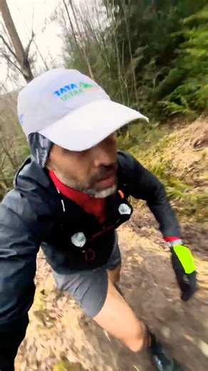 Experience the thrill of trail running through raw nature 🌲 #norway #puremountain #trailrunning