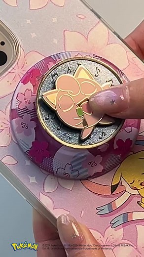勺 Cute meets powerful with the  Enamel Jigglypuff Disarm Voice phone grip and Sakura Dreams phone case from our  Pokémon Fairy-Type collection...yes, they are MagSafe 鱗 | PopSockets | Facebook