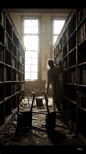 Abandoned Library Ghost Sighting! 😱 She Doesn't Want You to Look!
