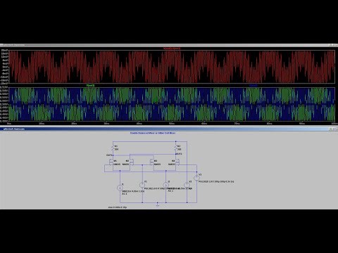Electronic Basic 1:LTSpice Design And Simulate RF Double Balanced Mixer or Gilber Cell Mixer