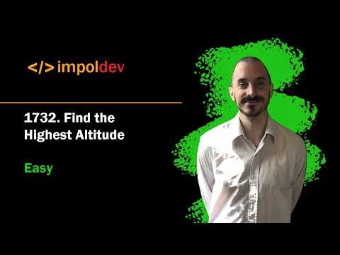 Find the Highest Altitude | LeetCode 1732 - Python