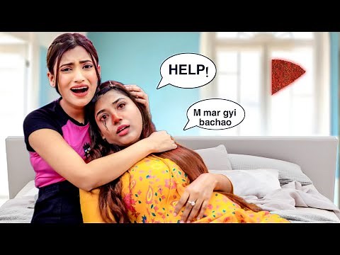 JOLO CHIP PRANK On Her * Behosh Ho Gayi 😭* | SAMREEN ALI