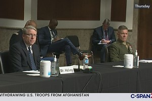 Hearing on U.S. Troop Withdrawal from Afghanistan