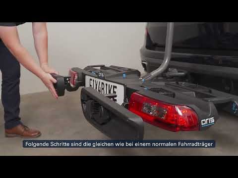 DE Montage eines 3 Fahrrad Erweiterungssatzes auf den ORIS Tracc FIX4BIKE® Bike Carrier