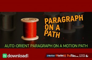 PARAGRAPH ON A PATH (AESCRIPTS) – FREE DOWNLOAD - aedownload.com