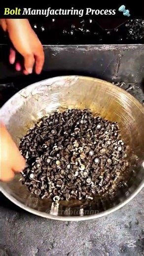 How Bolts Are Made in Factory | Full Production Process #shorts