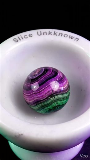 Slice Unknown on Instagram: "A world fractures. Rose patterns collide. Purple meets green. Light spills from within. Powder turns celestial. Oil seals the surface. No cuts. No edits. Pure ASMR control. This is alien geometry, mineral response, and timing in one continuous frame. Slice Unknown rose pattern stone asmr, purple green stone crushing, alien planet texture, celestial mineral powder, no cut asmr, luxury material experiment #ASMRReels #SatisfyingASMR #SliceUnknown"