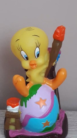 Vintage Tweety Bird Figurine, 1998 Warner Bros Looney Tunes Figure, Yellow Cartoon Character, Retro Collectible Toy - Etsy