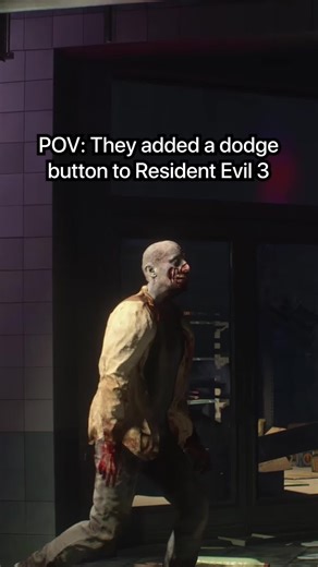 Quick step go crazy #residentevil #residentevil3 #gaming | resident evil 3 dodge