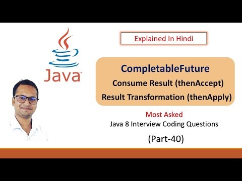 CompletableFuture + thenAply #java8 Real time Interview Question part 40 #javainterview #coding