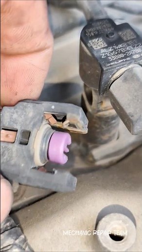 Fuel injector connector fitment ☺️😒 #shorts
