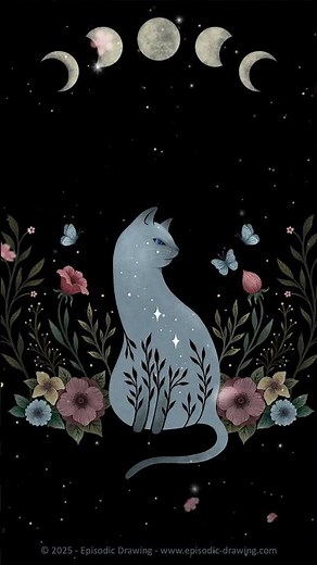 Episodic Drawing: Cat On The Hill