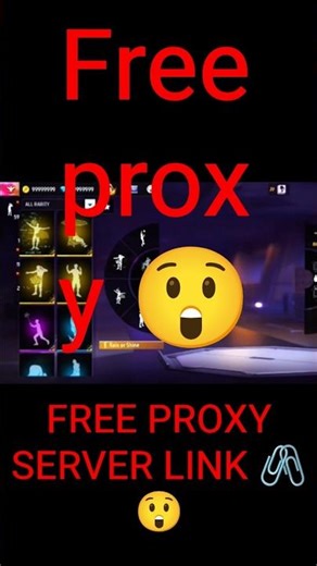 free proxy server link 🔗 #freefiremax #subscribe #proxy