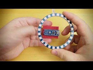 ICStation.com WS2812 Ring Turned Into An Analog Clock With ESP8266