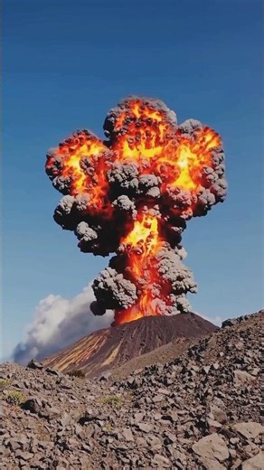 🔥 Cinder Cone Volcano 🌋 | Types, Formation & Explosive Facts!#CinderConeVolcano #TypesOfVolcanoes #