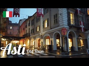 Asti (Italy) - Old Town walking tour (Autumn 2022)