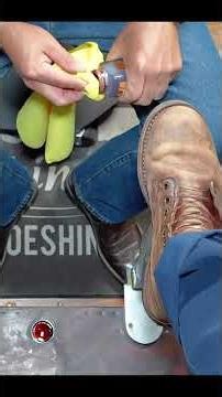 Extreme Dirty Boots Cleaning | High Shine ASMR Polish