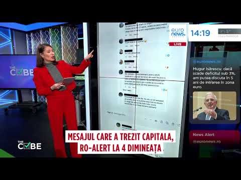 Mesajul care a trezit Capitala. Ro-Alert la 4 dimineața: Cod roșu de zăpadă