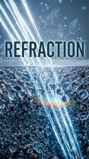What is Refraction of ? Explained in 30 Seconds #science#refraction #physics#Wised#education #facts