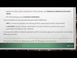 Estimating Extreme Quantiles with Log Pearson Type III Distribution in Python and R