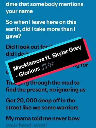Macklemore and Skylar Grey - Glorious: A Musical Journey