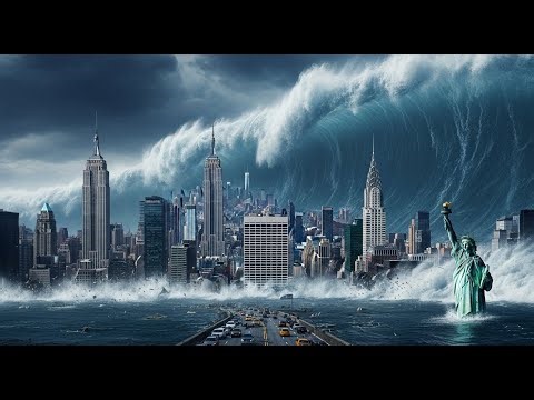 What If a Mega Tsunami Hit New York City? (AI Simulation)