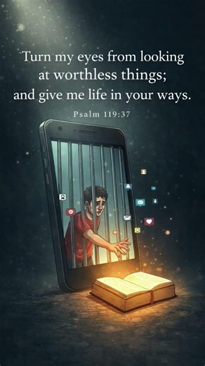 Stop Looking at Worthless Things! | Psalm 119:37 | #Faith #Jesus #SpiritualGrowth #FreedomInChrist